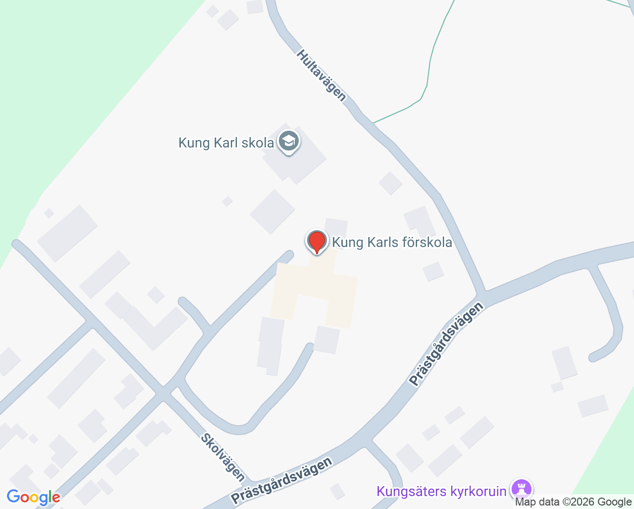 Karta till Kungsäters Hemtjänst, Kungsäter
