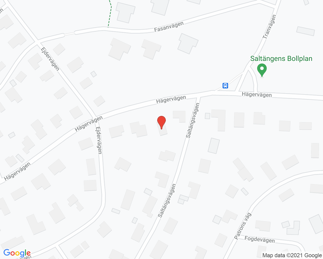 Karta till Fysik Rehab - Heléne de Jounge Eurenius, Nacka