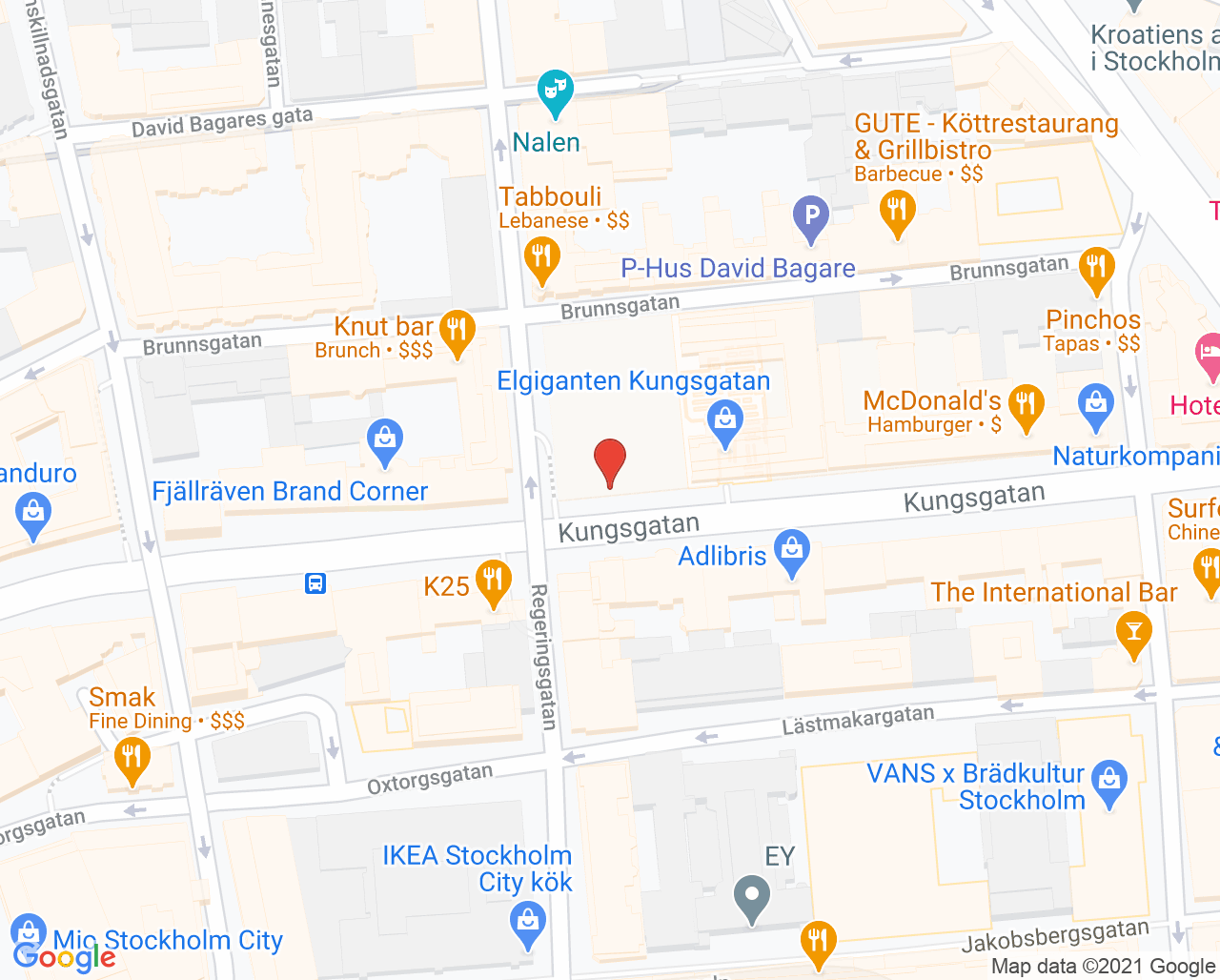 Karta till Smile Kungshustandläkarna
