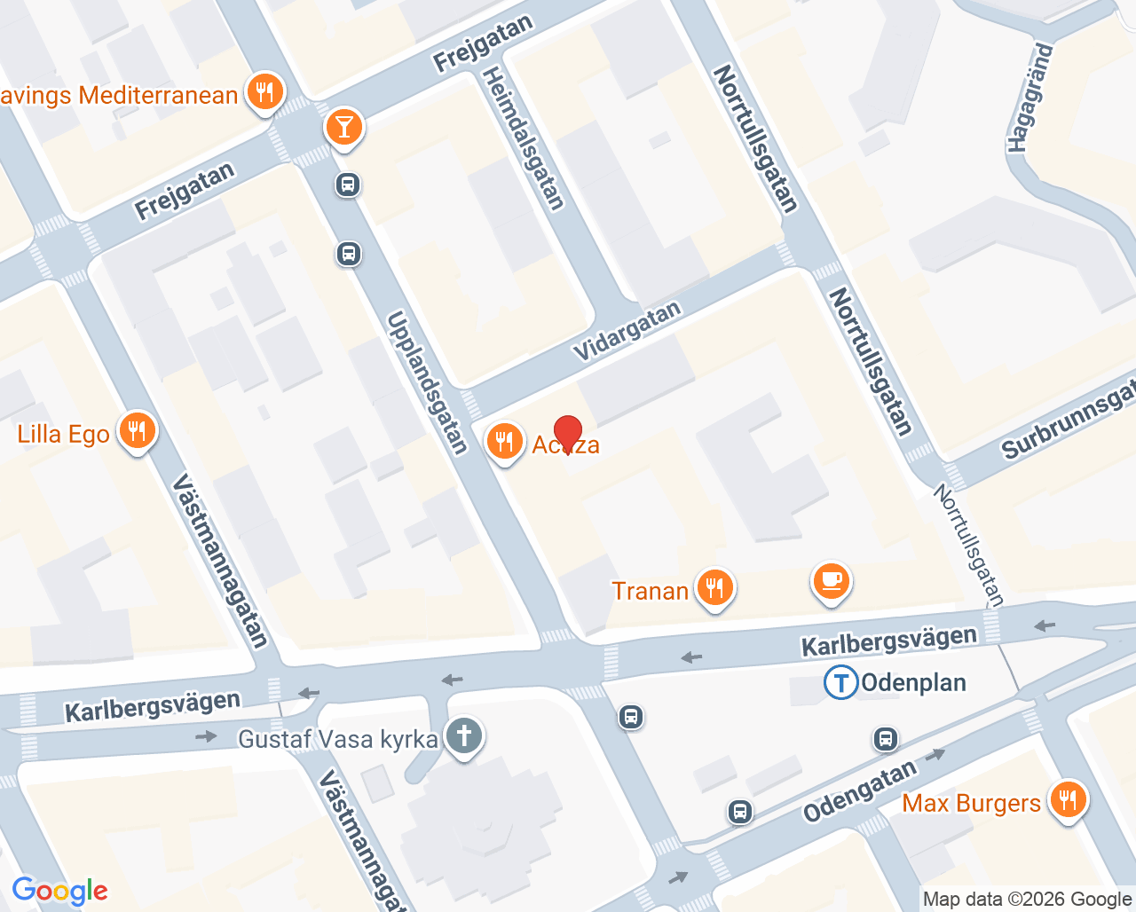 Karta till Le Tandreglering