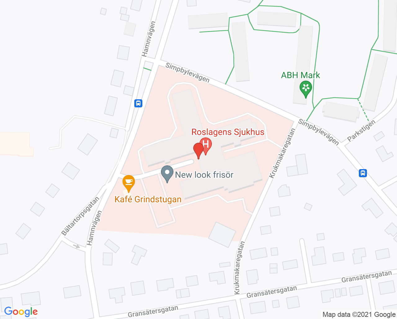 Karta till ASiH Norrtälje Roslagen