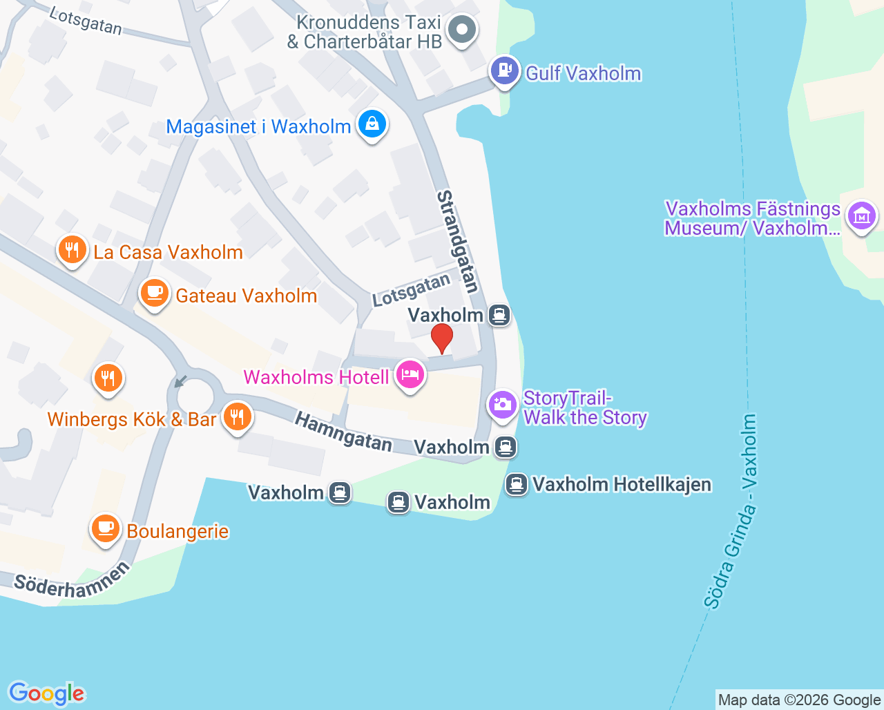 Karta till Munhälsan Vaxholm Dina Salahaldin, Vaxholm