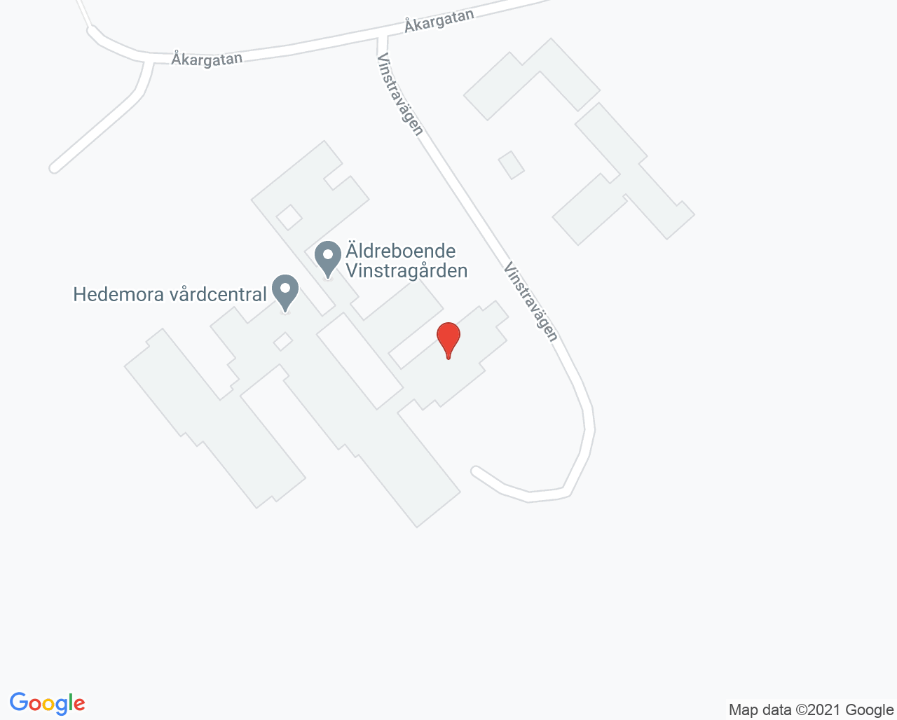 Karta till Folktandvården Hedemora