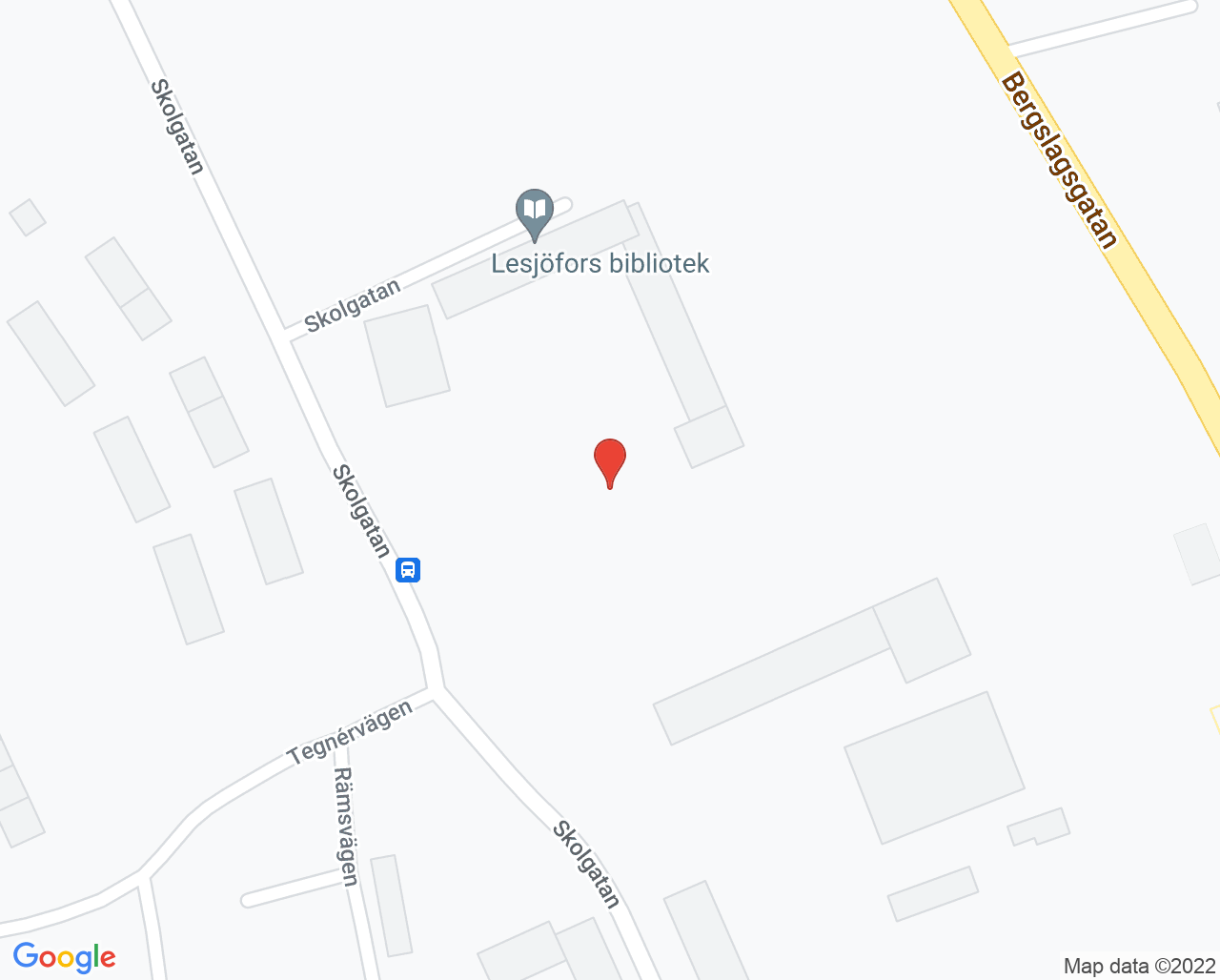 Karta till Folktandvården Lesjöfors