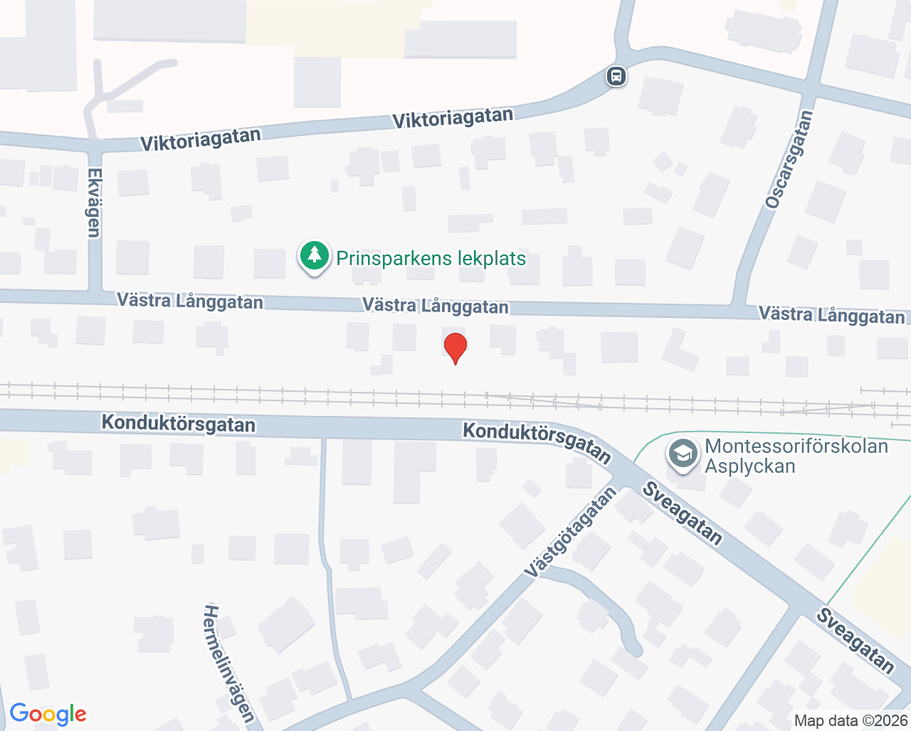 Karta till Hjärtmottagning Alingsås, Alingsås
