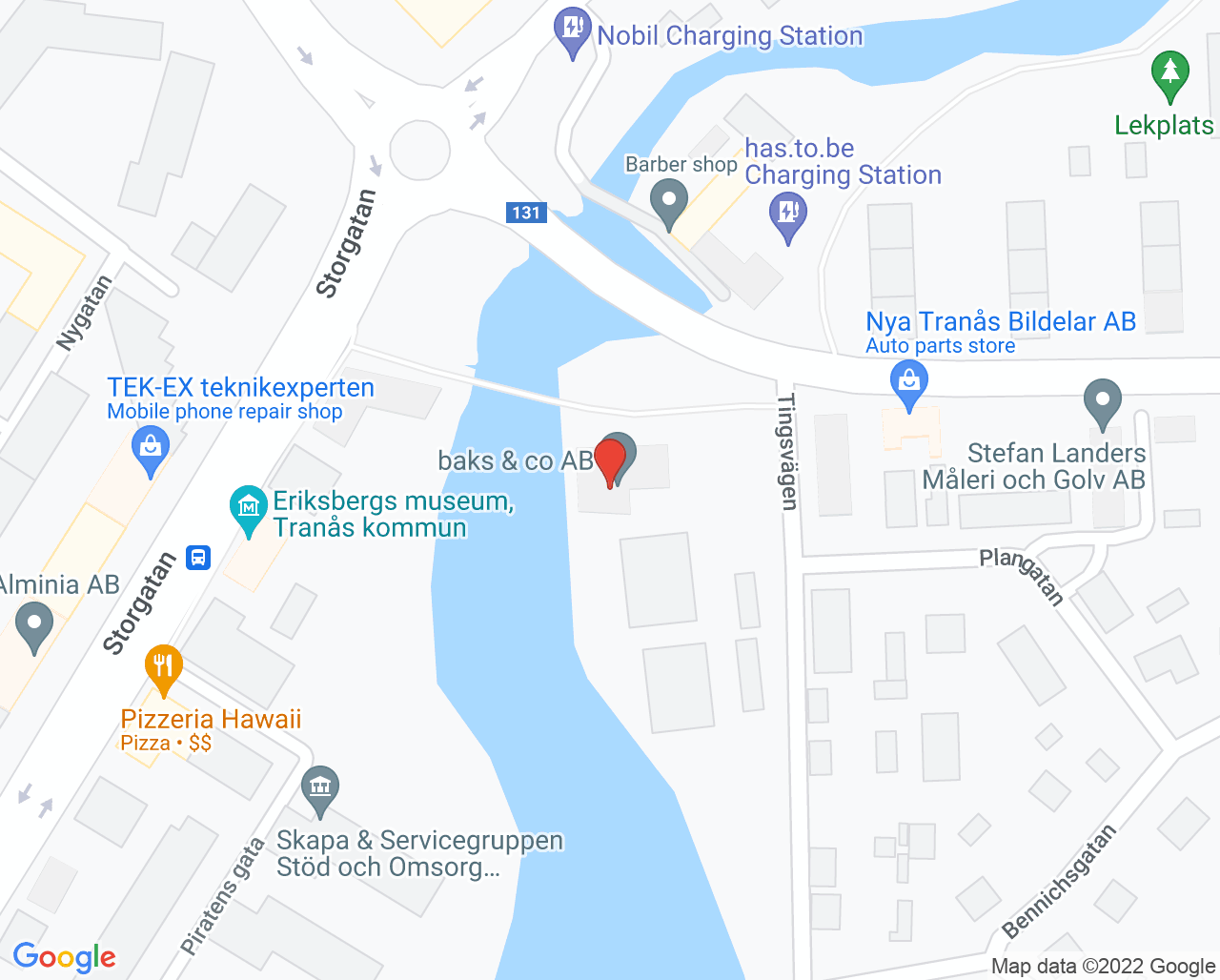 Karta till Smile Tranås