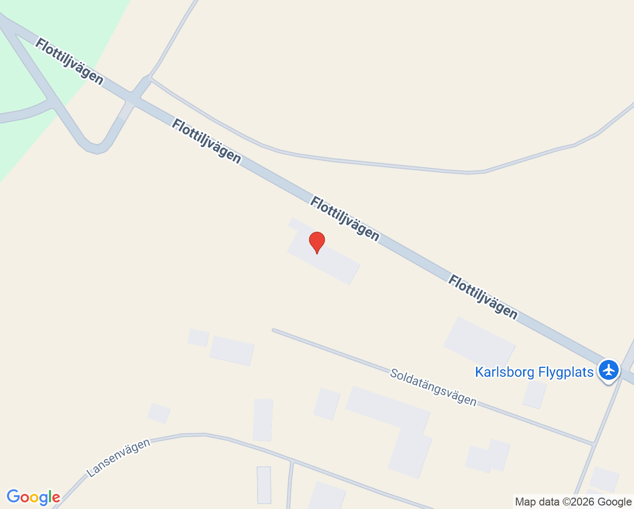 Karta till Doktor24 Karlsborg, Karlsborg