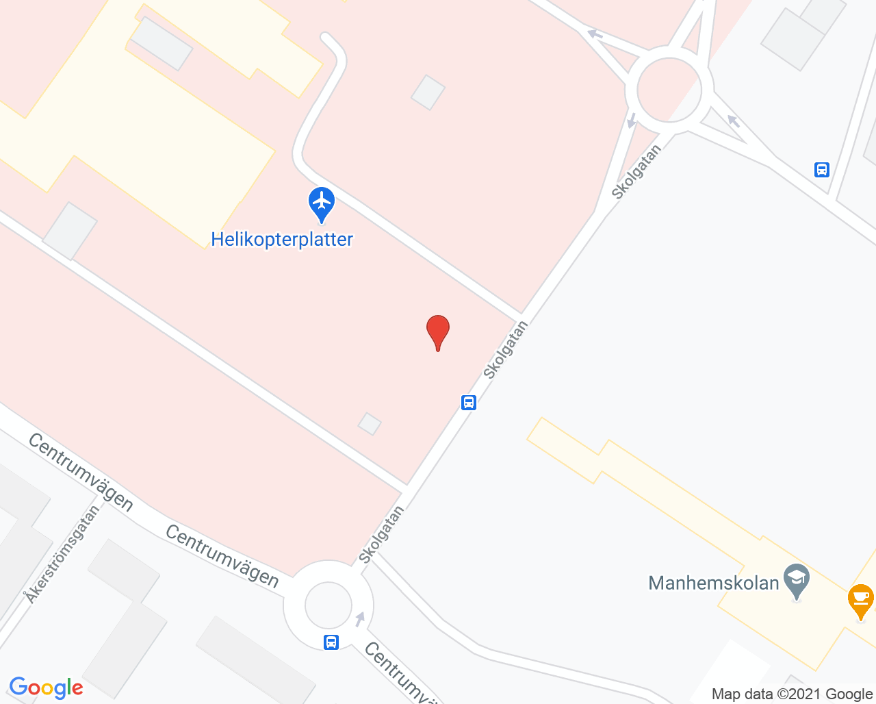 Karta till Psykiatriska öppenvårdsmottagningen Kalix