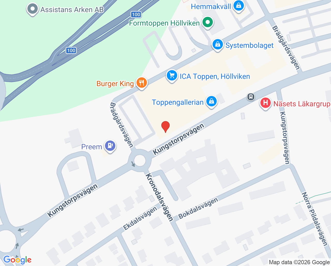 Karta till HörBra, Audionommottagningar