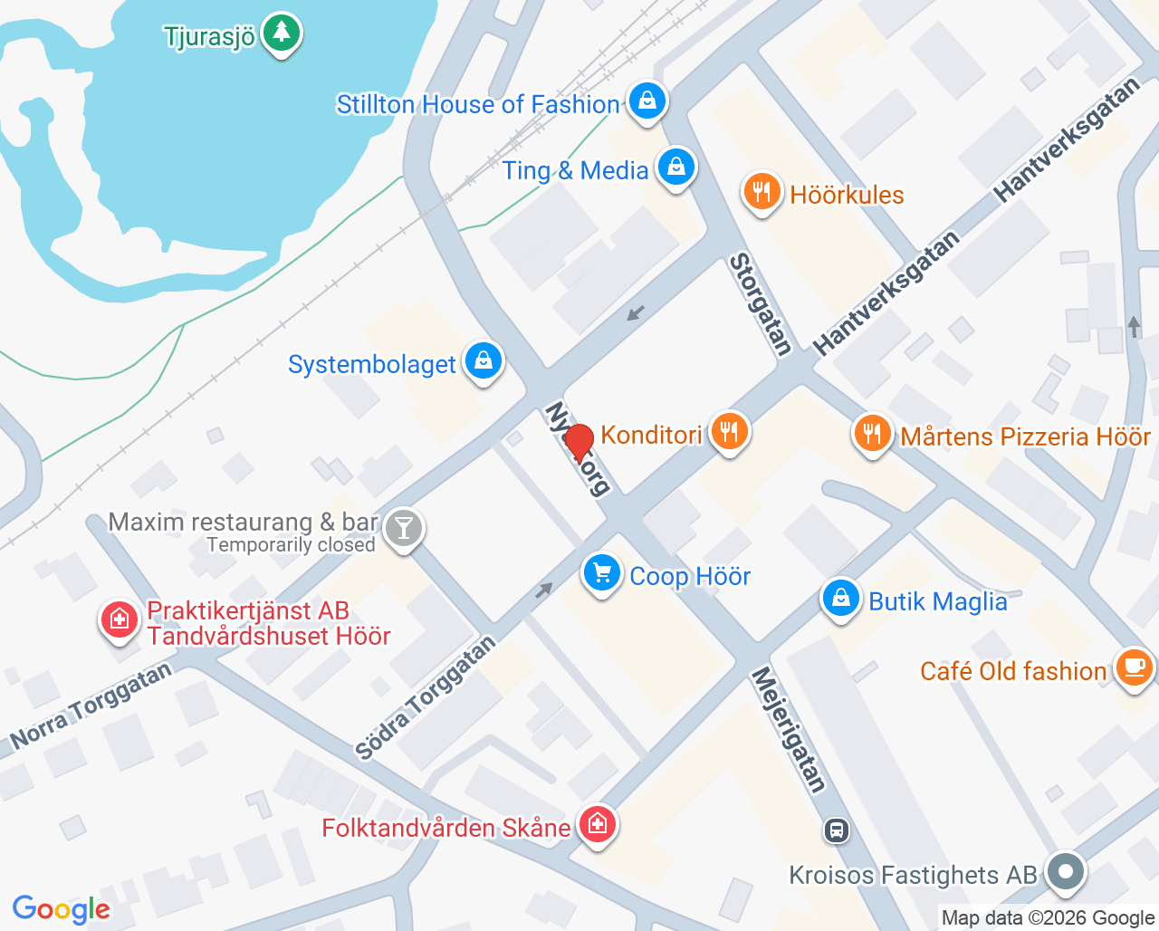 Karta till Vital Höör