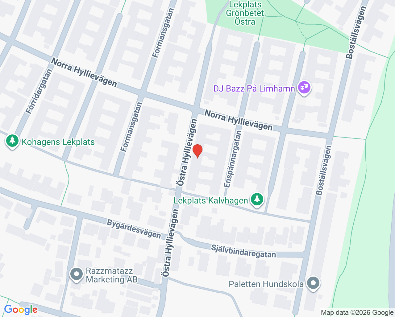 Karta till Karin Liden Genugu, Malmö