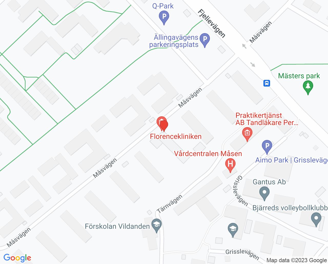 Karta till Neurokliniken