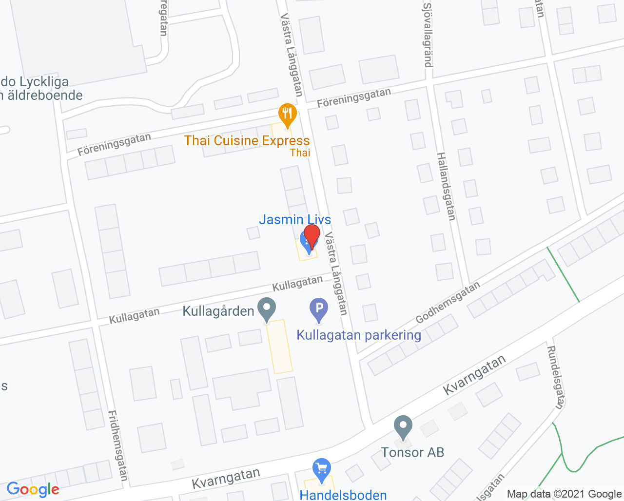 Karta till Fysiorehab Eric Sundhall, Kävlinge