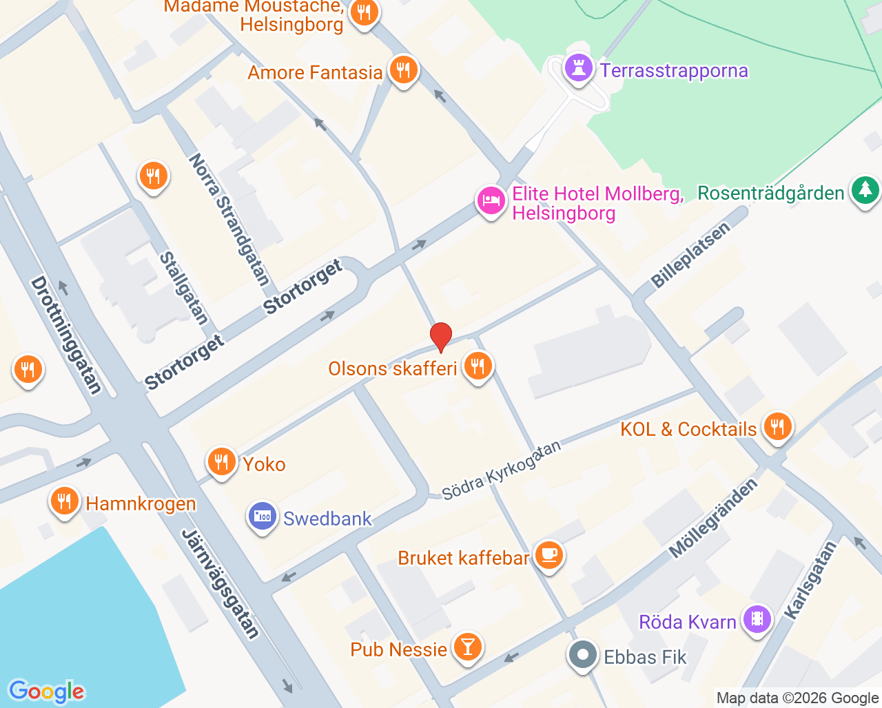 Karta till Saga Tandvård AB