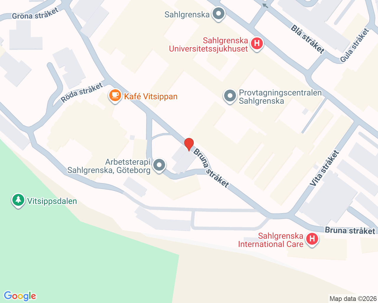 Karta till MR-kameran, Göteborg