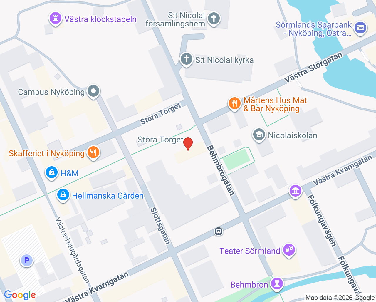 Karta till BT-läkare, Nyköping