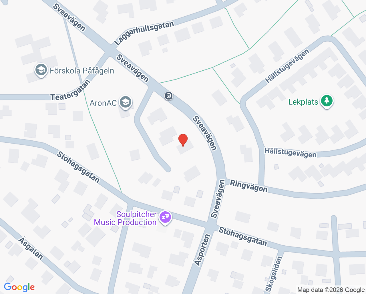 Karta till Jerker Glännefors, Katrineholm