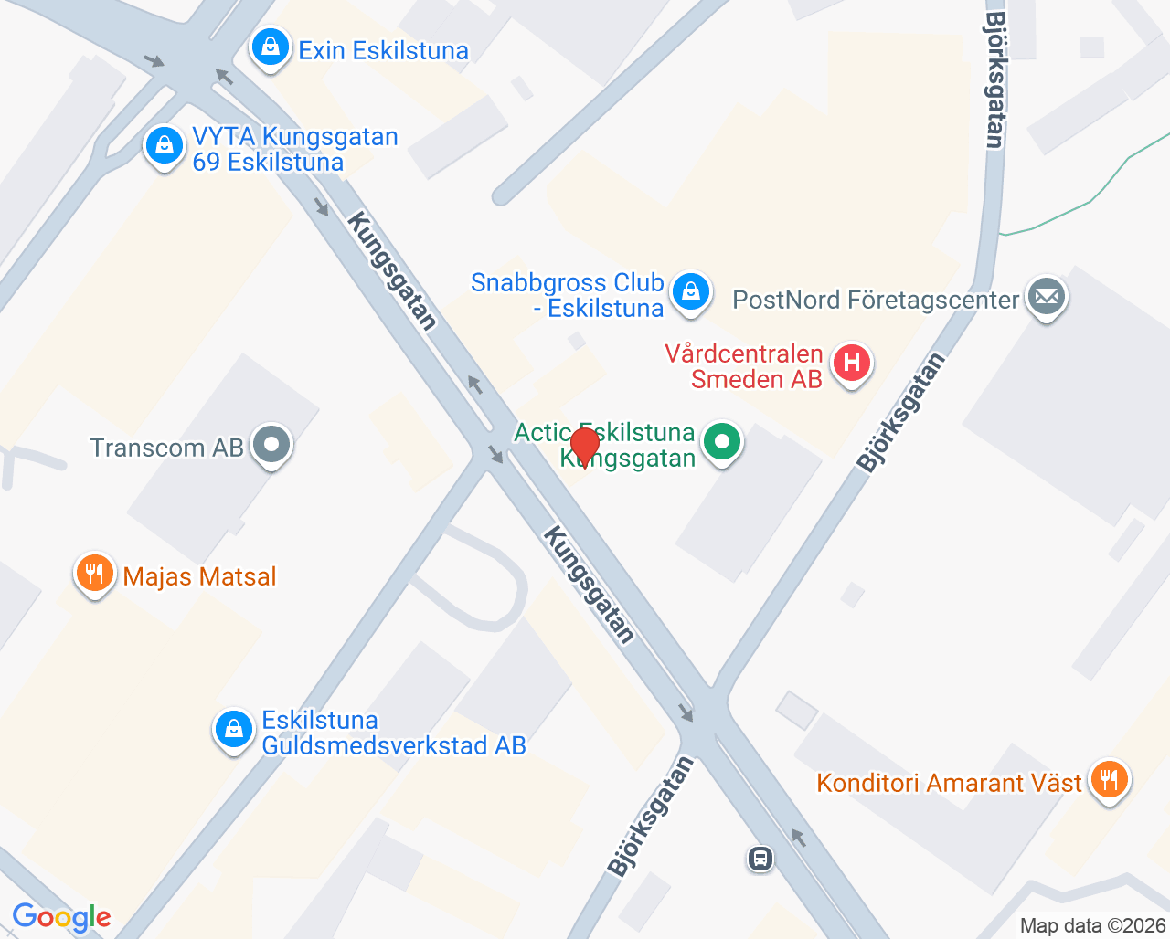 Karta till Jonas Andreasson, Eskilstuna