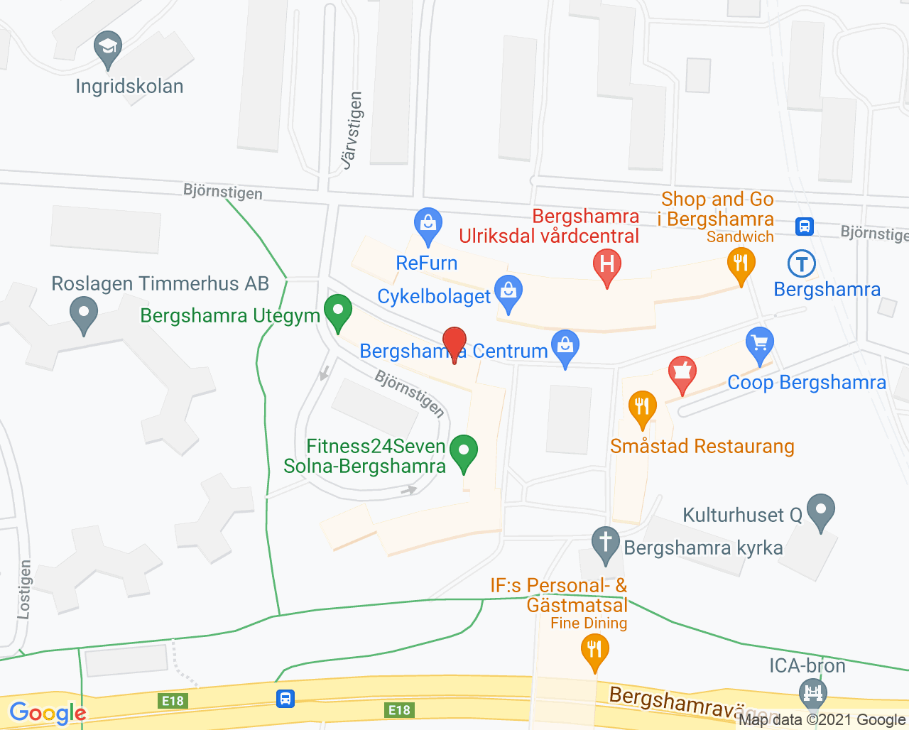 Karta till Doktorn Direkt - Göran Thingwall, Solna