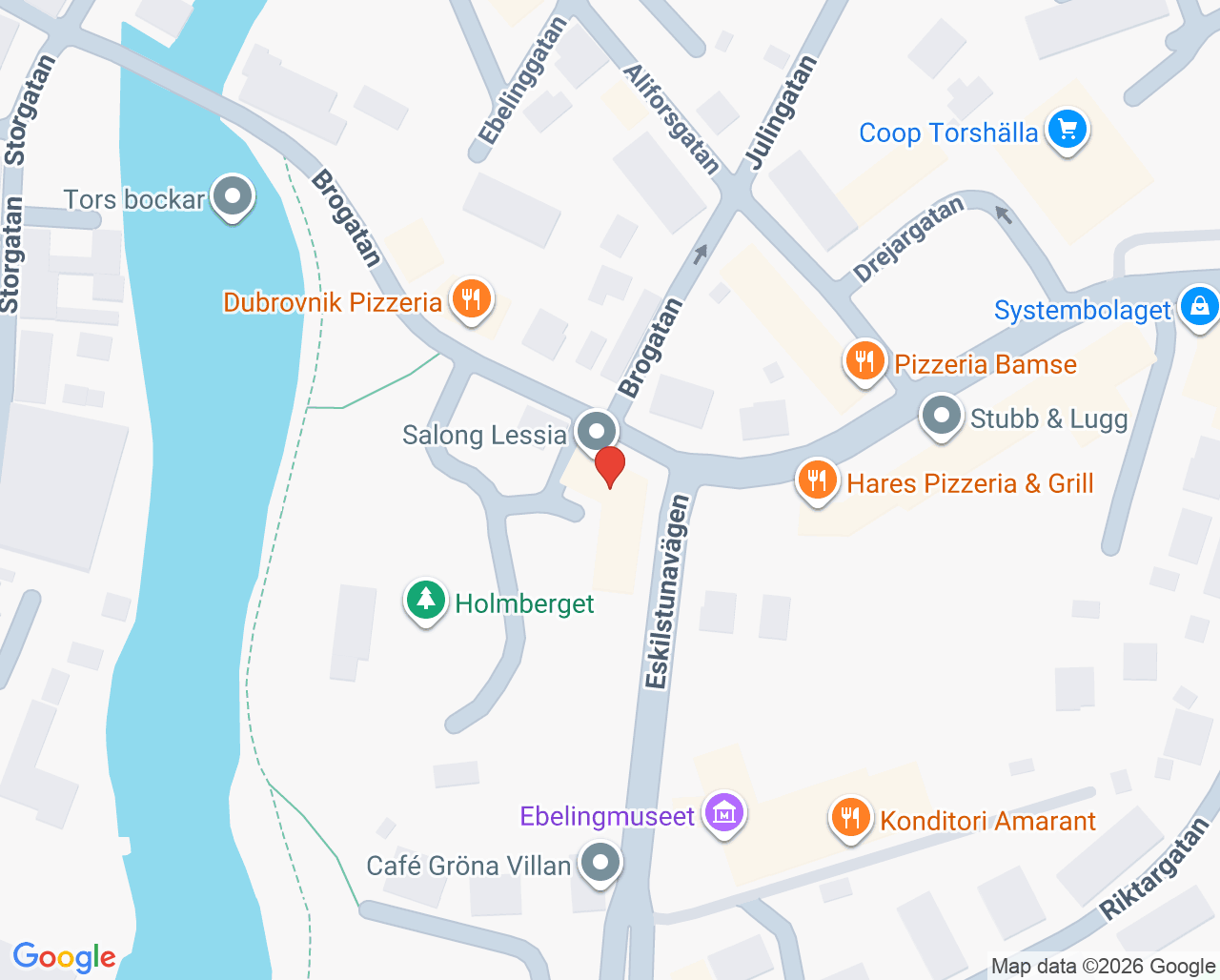 Karta till Kai Pajala, Eskilstuna