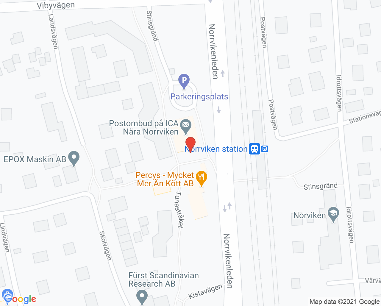 Karta till Happy Moves - Anders Enocksson, Sollentuna