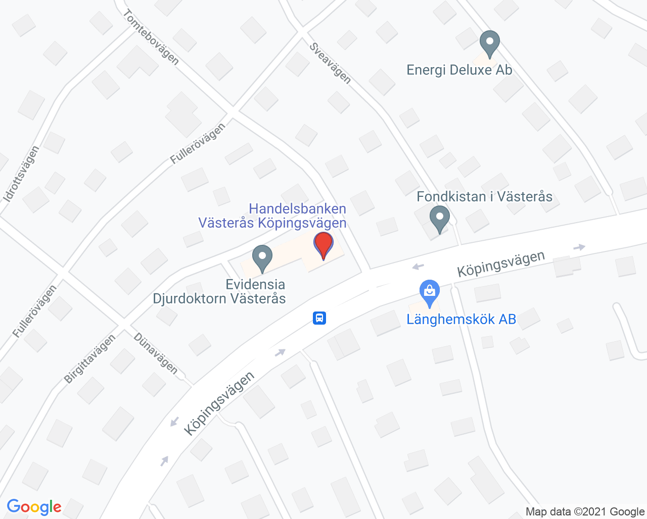 Karta till Stjärnkliniken AB
