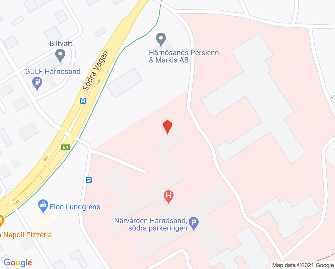 Karta till Tolkcentralen