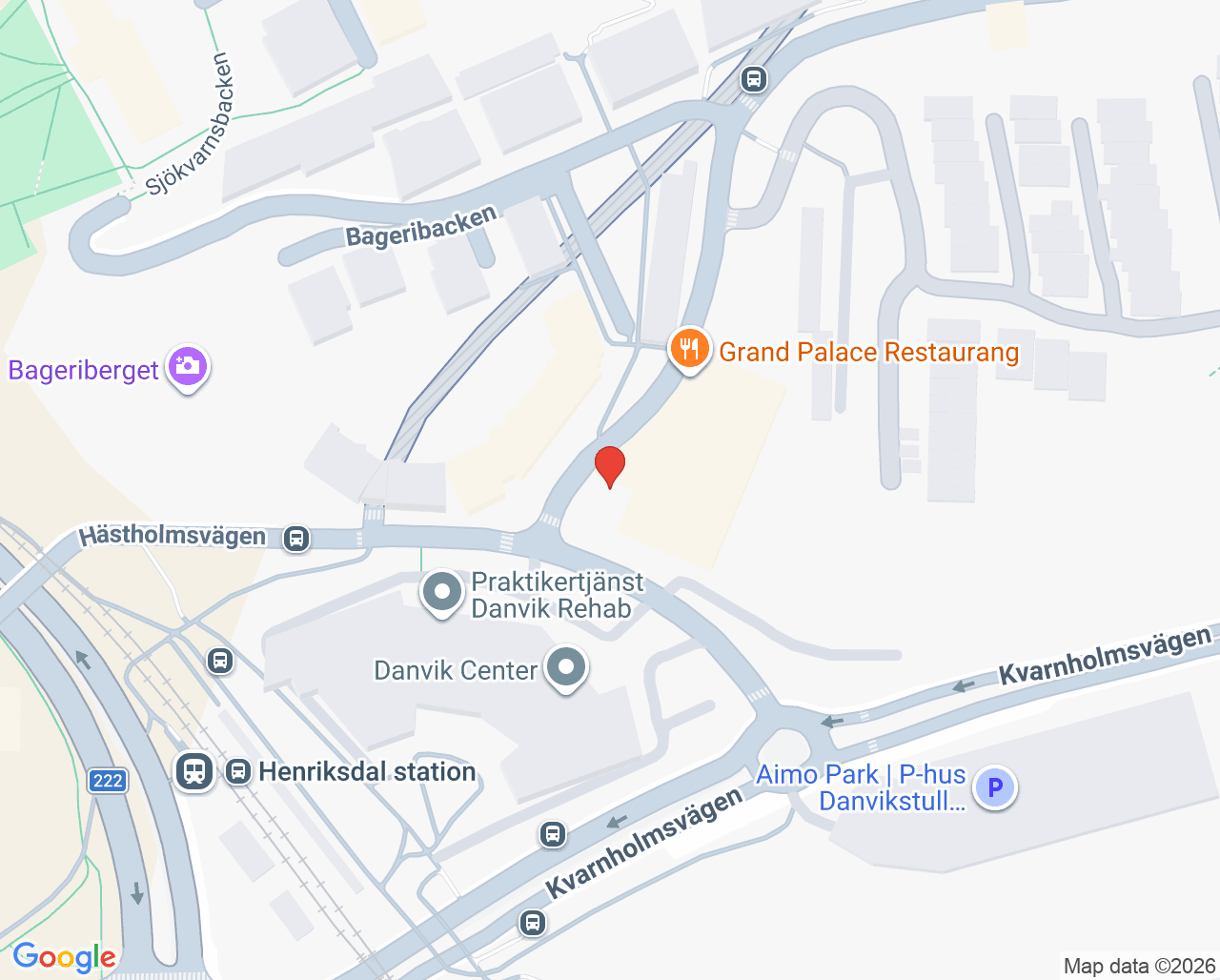 Karta till Röstkonsulten i Nacka