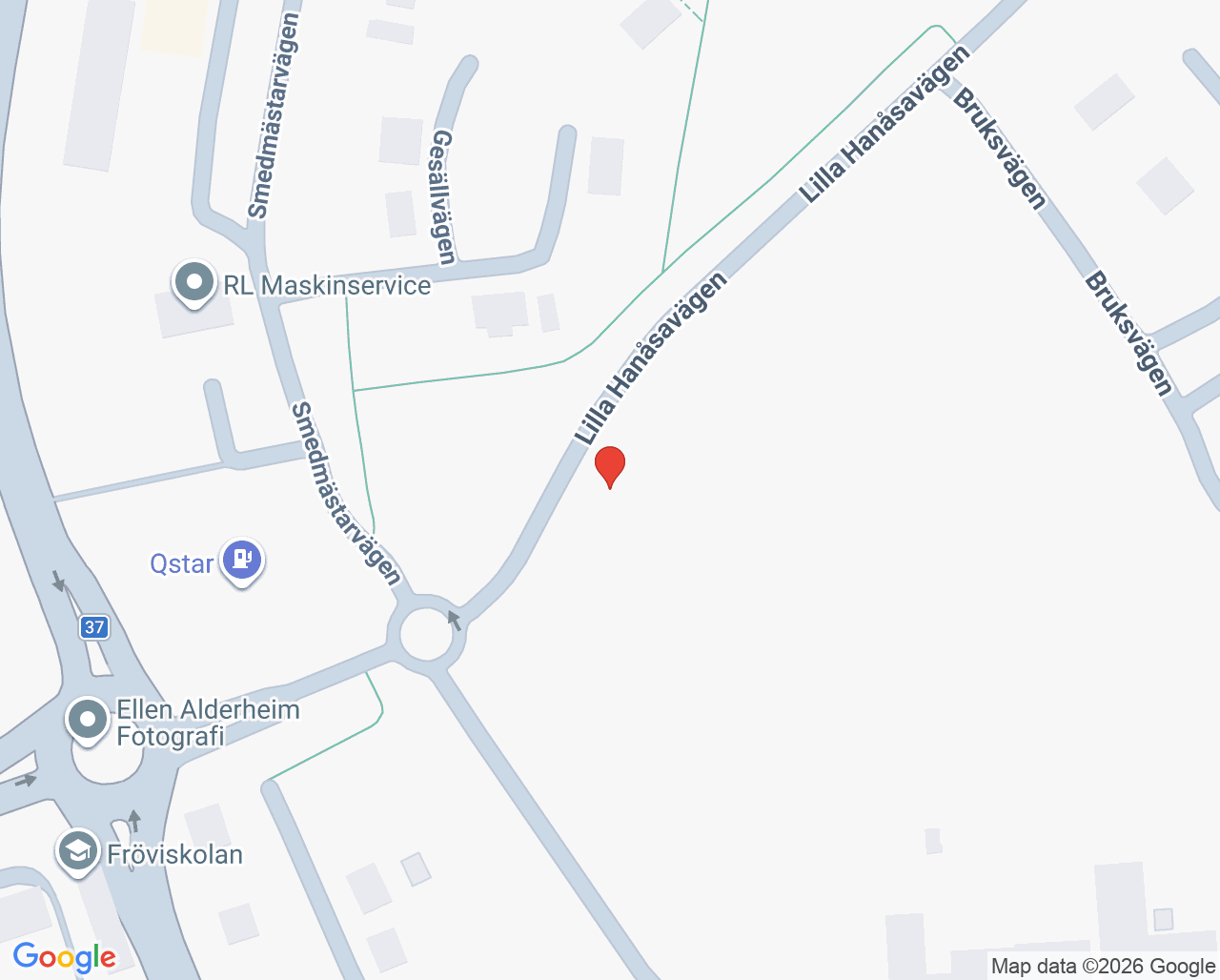 Karta till Samrehab Distriktsrehabiliteringen Högsby