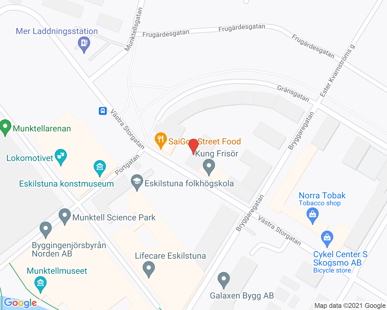 Karta till FMT Behandlingscenter, Eskilstuna