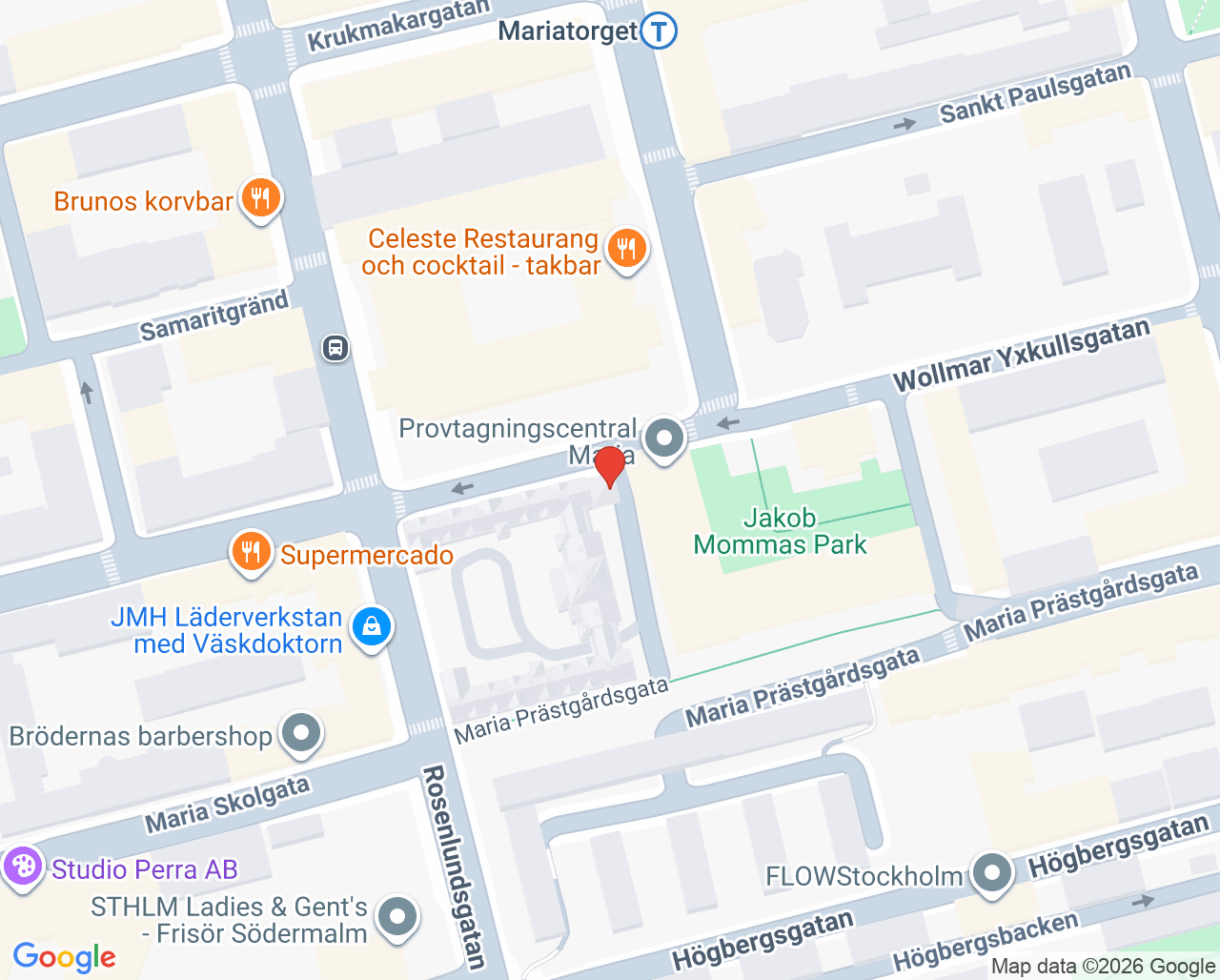 Karta till SCÄ Bedömning och utredning