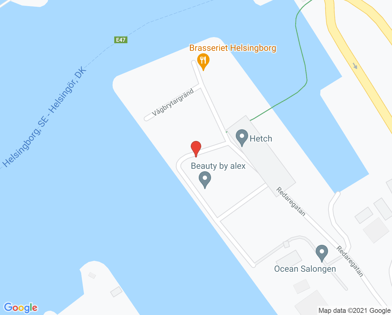 Karta till Al-Mohamadi Nada Villa Femme, Helsingborg