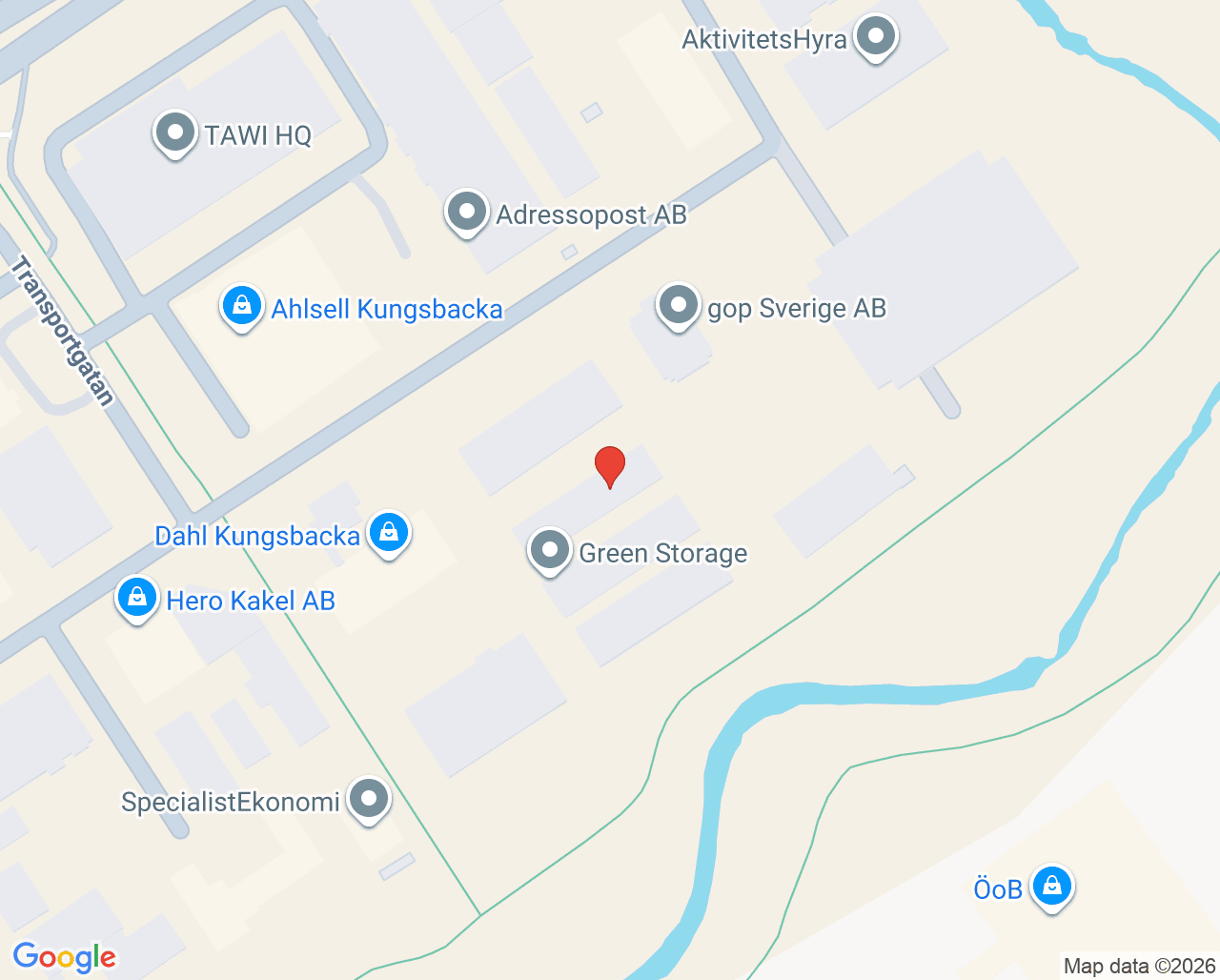 Karta till ForMotion Ortopedteknik Kungsbacka