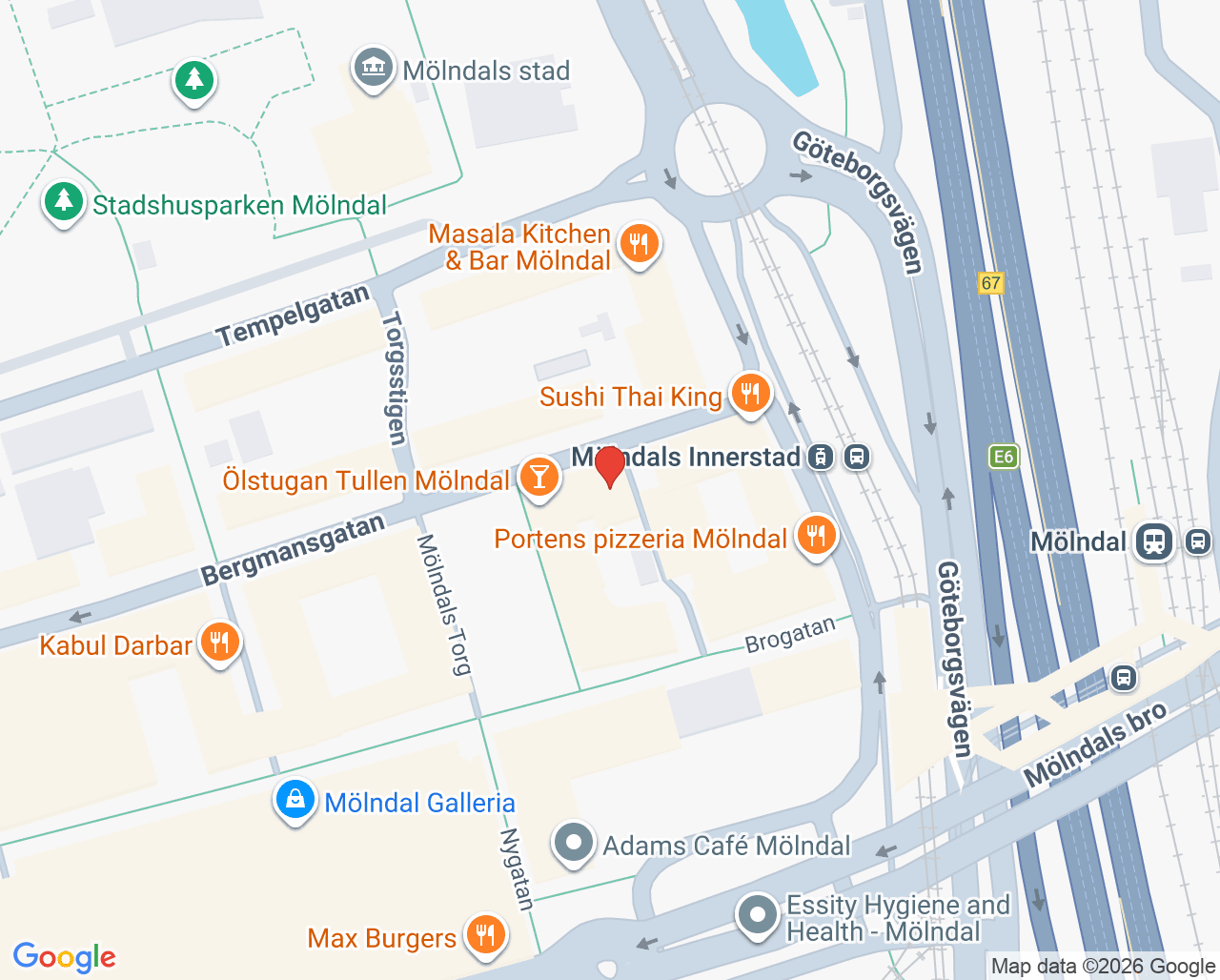 Karta till Cityurologen