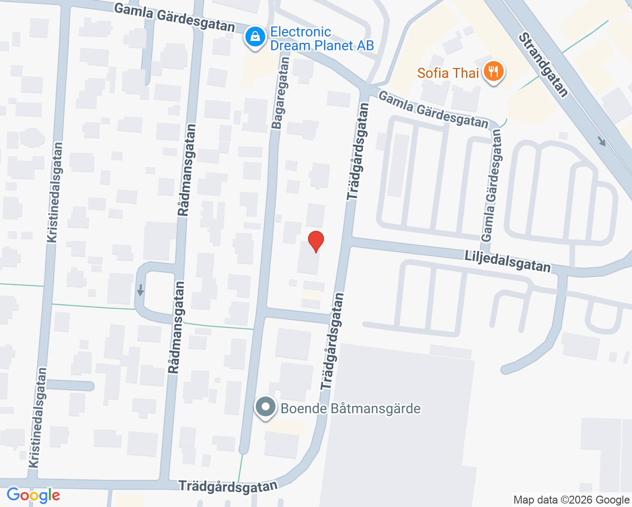 Karta till Mini-Maria Stenungsund