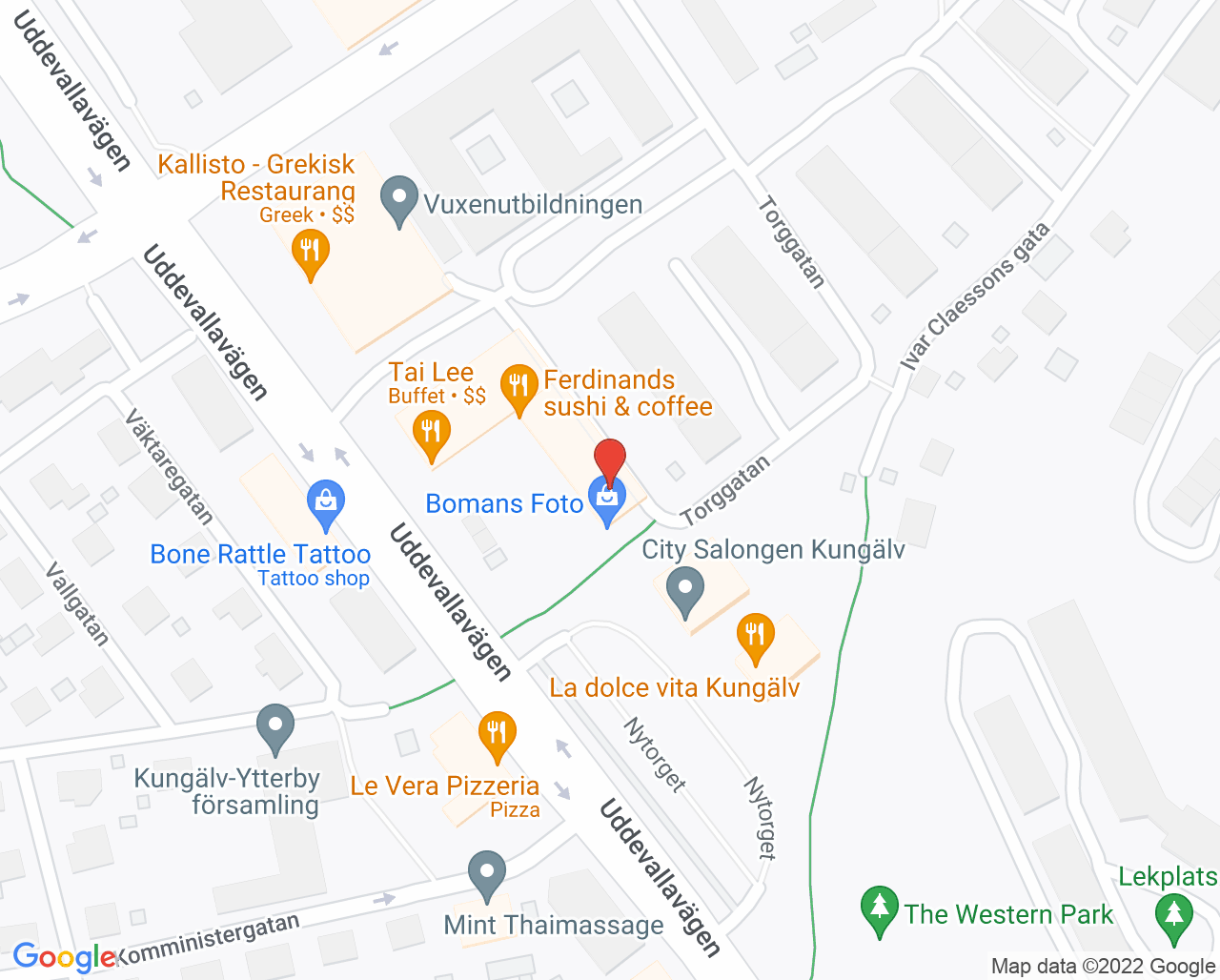 Karta till Samina Dental Care