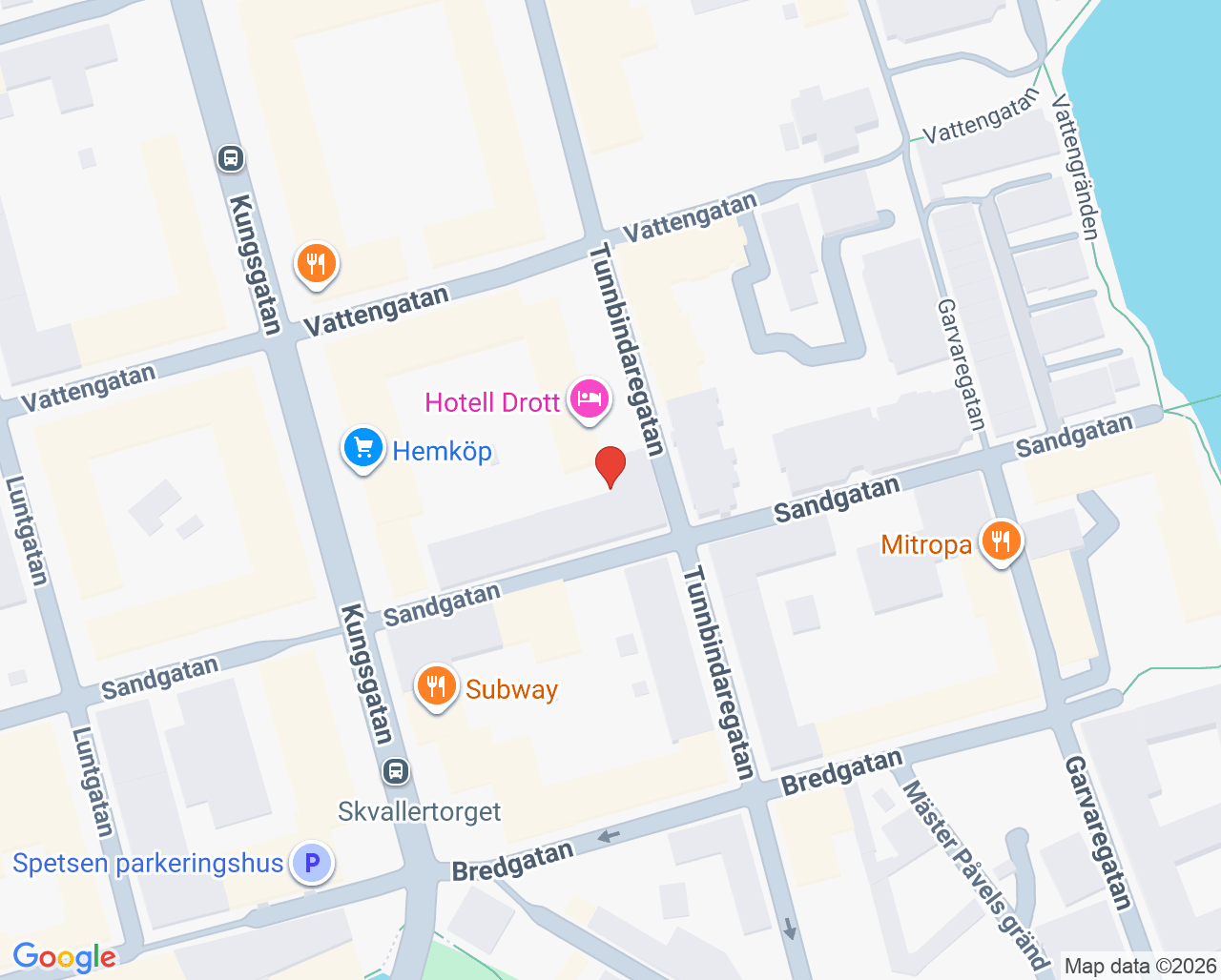 Karta till ProSanis Psykoterapi Norrköping, Norrköping