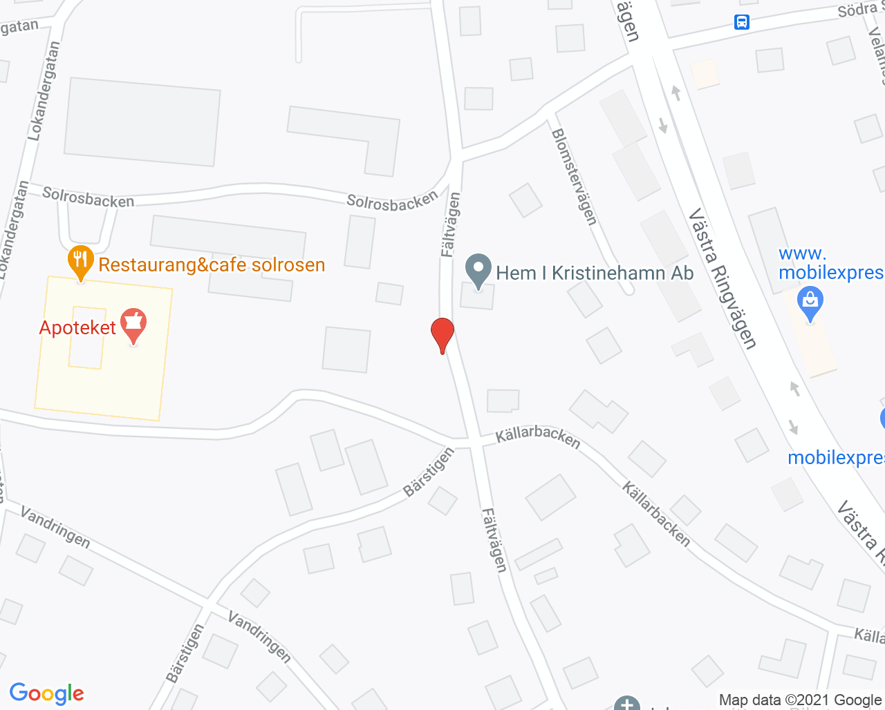 Karta till GeBlod Kristinehamn