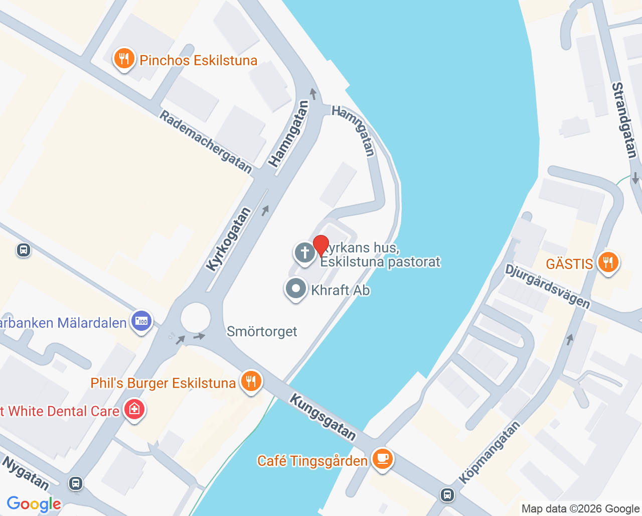 Karta till Avira Care Eskilstuna, Eskilstuna
