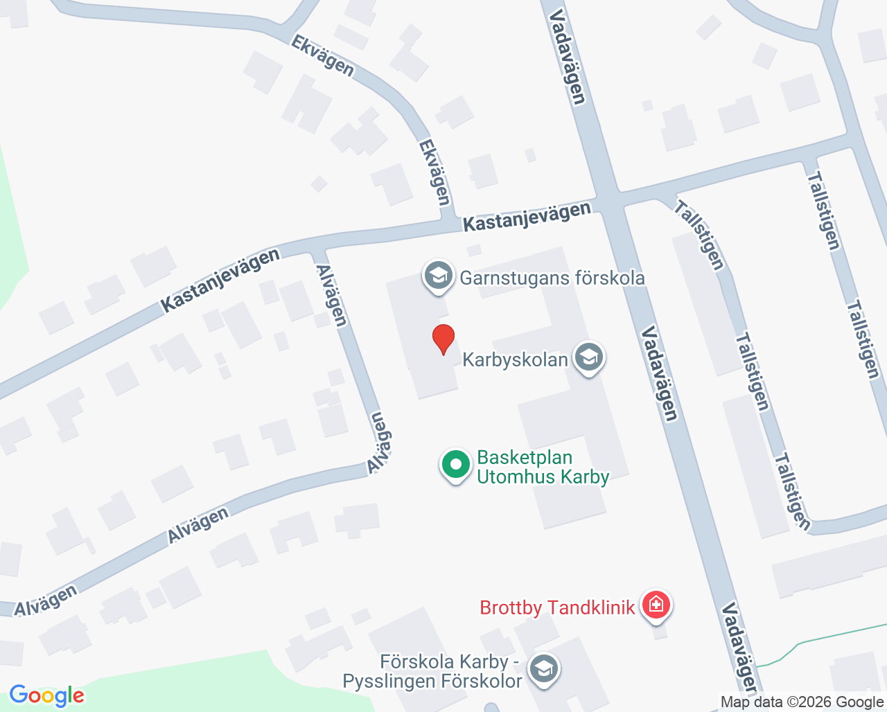 Karta till Brottby Tandklinik