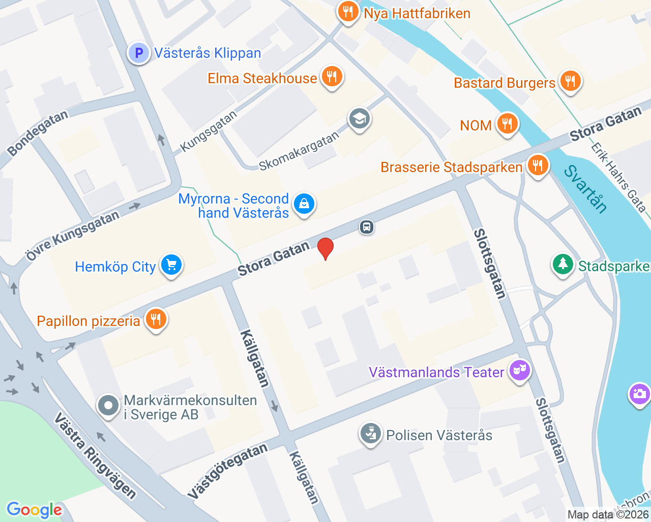Karta till Unnegård Dental