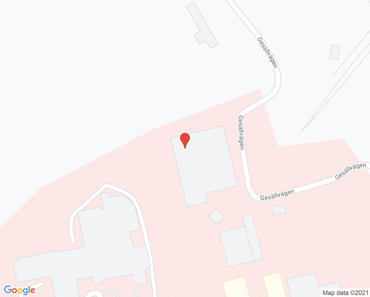 Karta till Hörcentralen Örnsköldsvik