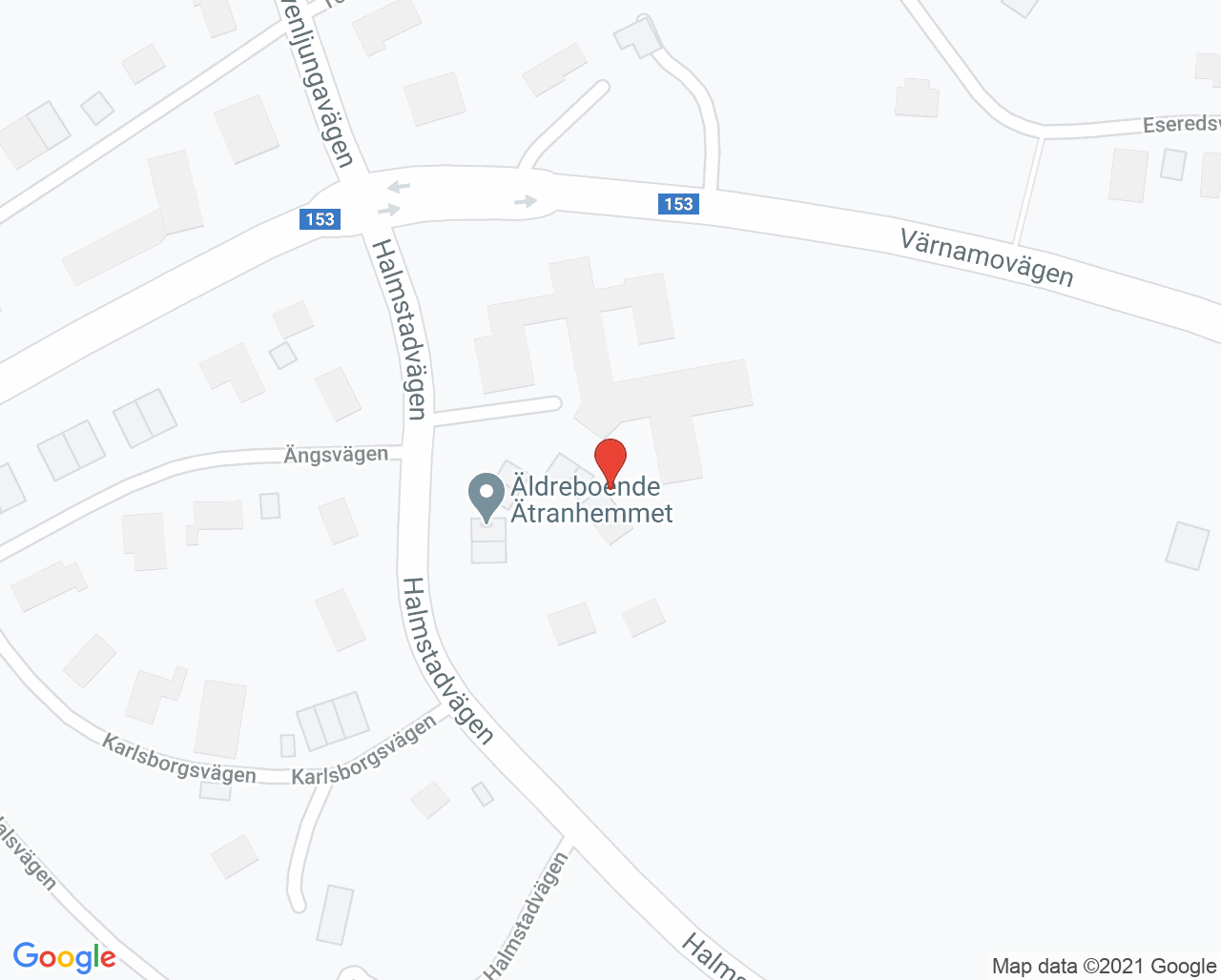 Karta till Barnavårdscentralen Ätran