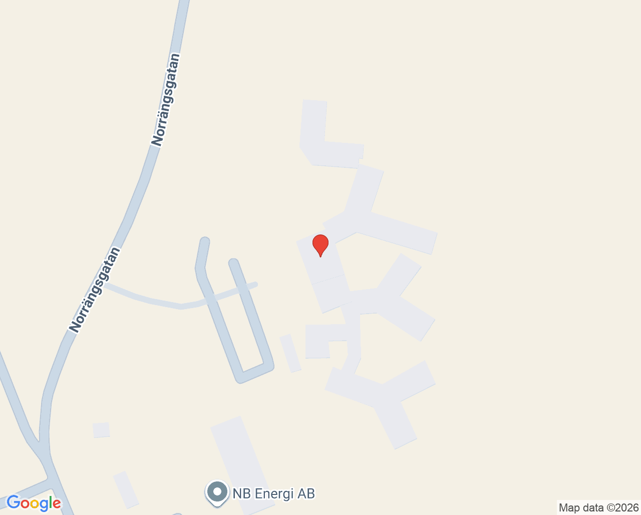 Karta till Rättspsykiatri Västmanland