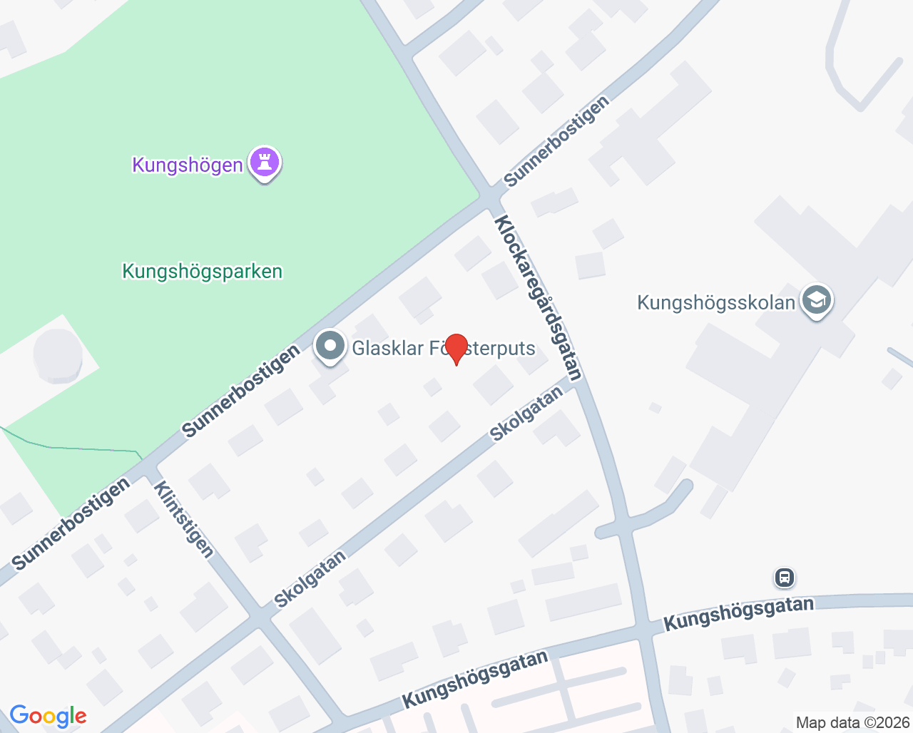 Karta till Orofacial medicin Ljungby, Ljungby