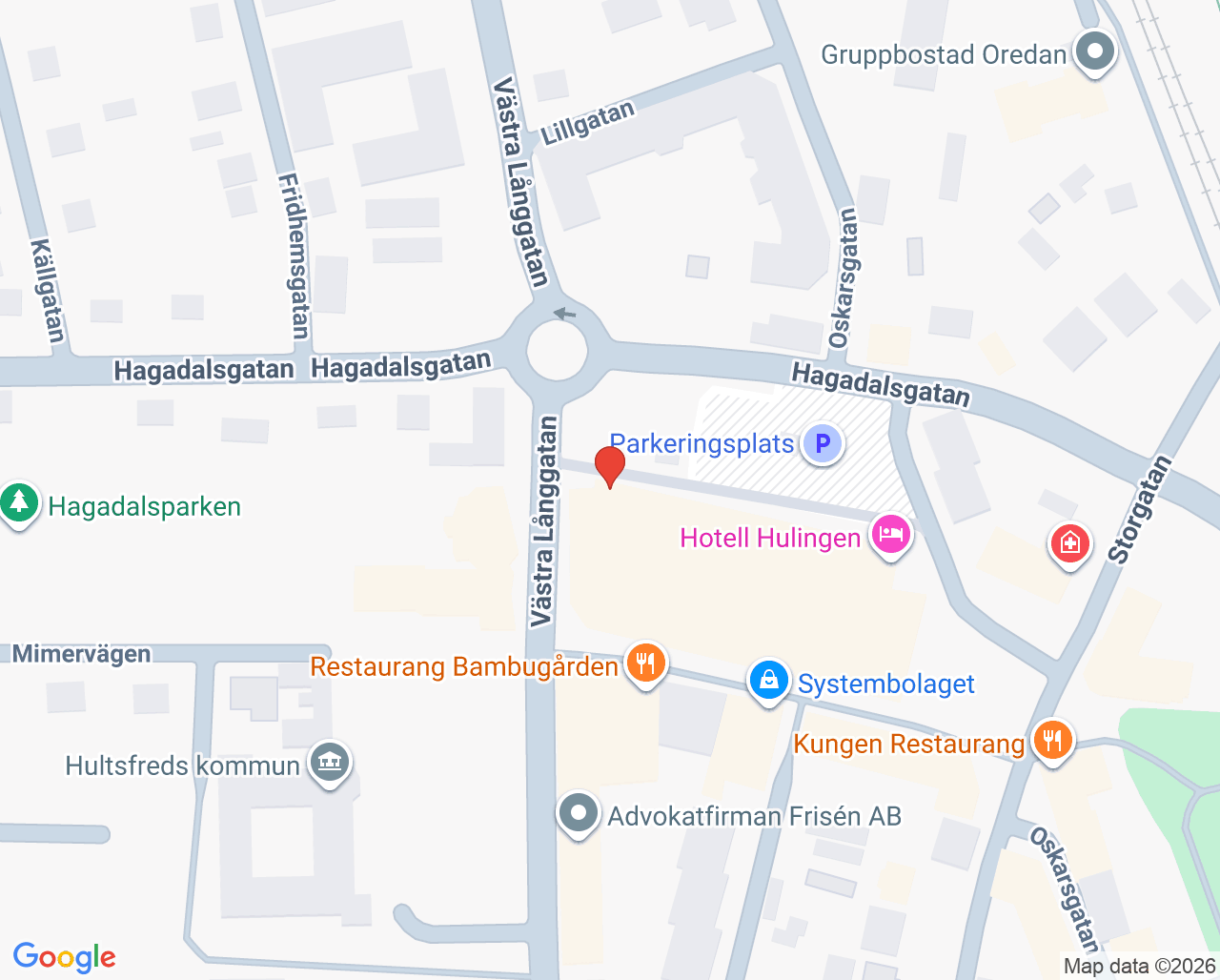 Karta till Asyl- och flyktinghälsovården Kalmar län
