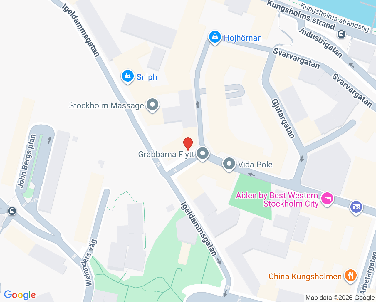 Karta till Tandläkare Marie Thårlin Ranta
