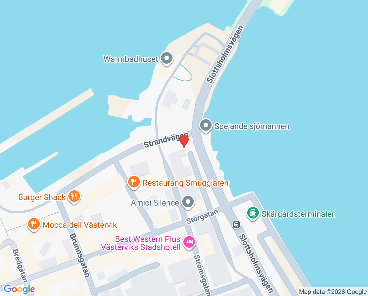 Karta till Riddarhusläkarna Västervik