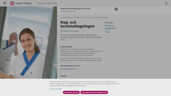 Mag- och tarmmottagningen - Lasarettet i Enköping