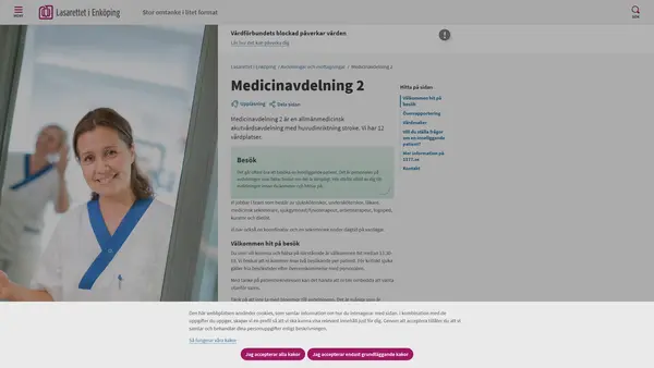 Medicinavdelning 2 - Lasarettet i Enköping
